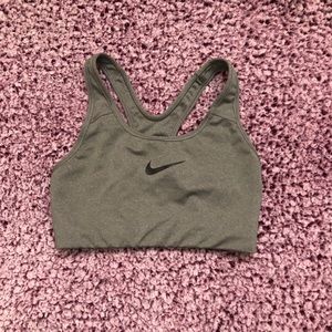Grey nike sports bra!